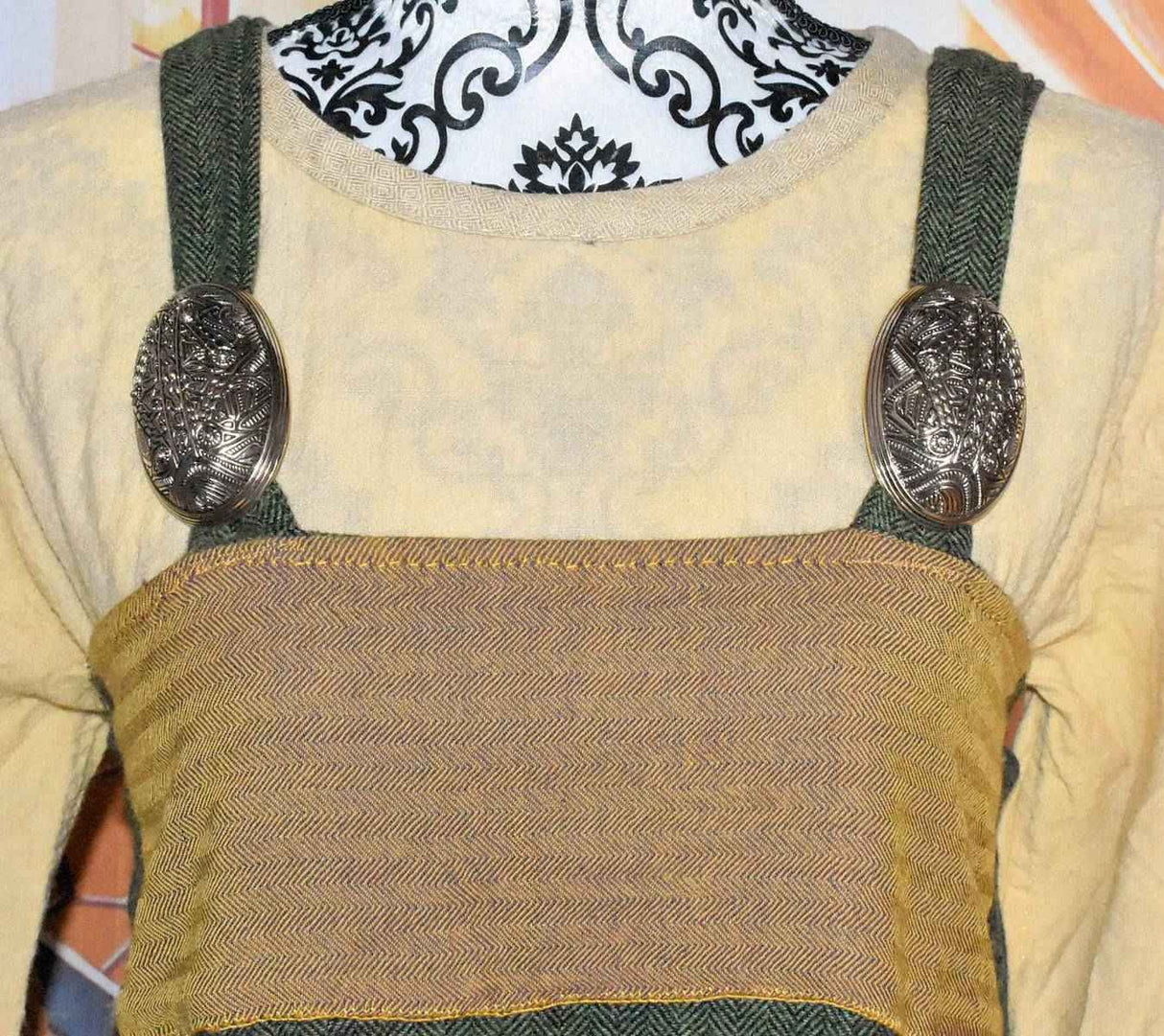 Schalenfibel Set aus Dänemark - Vendelzeit