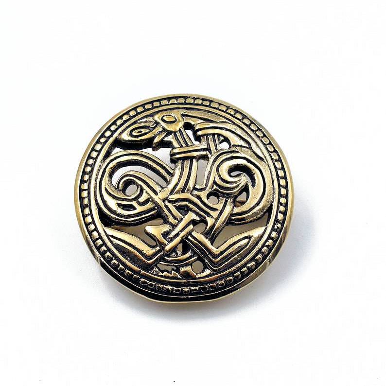 Haithabu Rundfibel aus Bronze