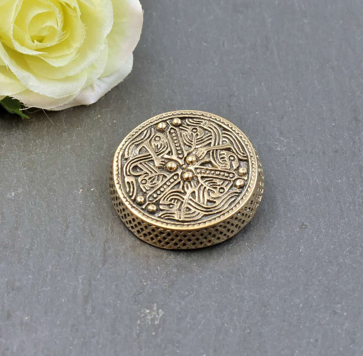 Großartige Dosenfibel von Gotland - Belanas Schatzkiste