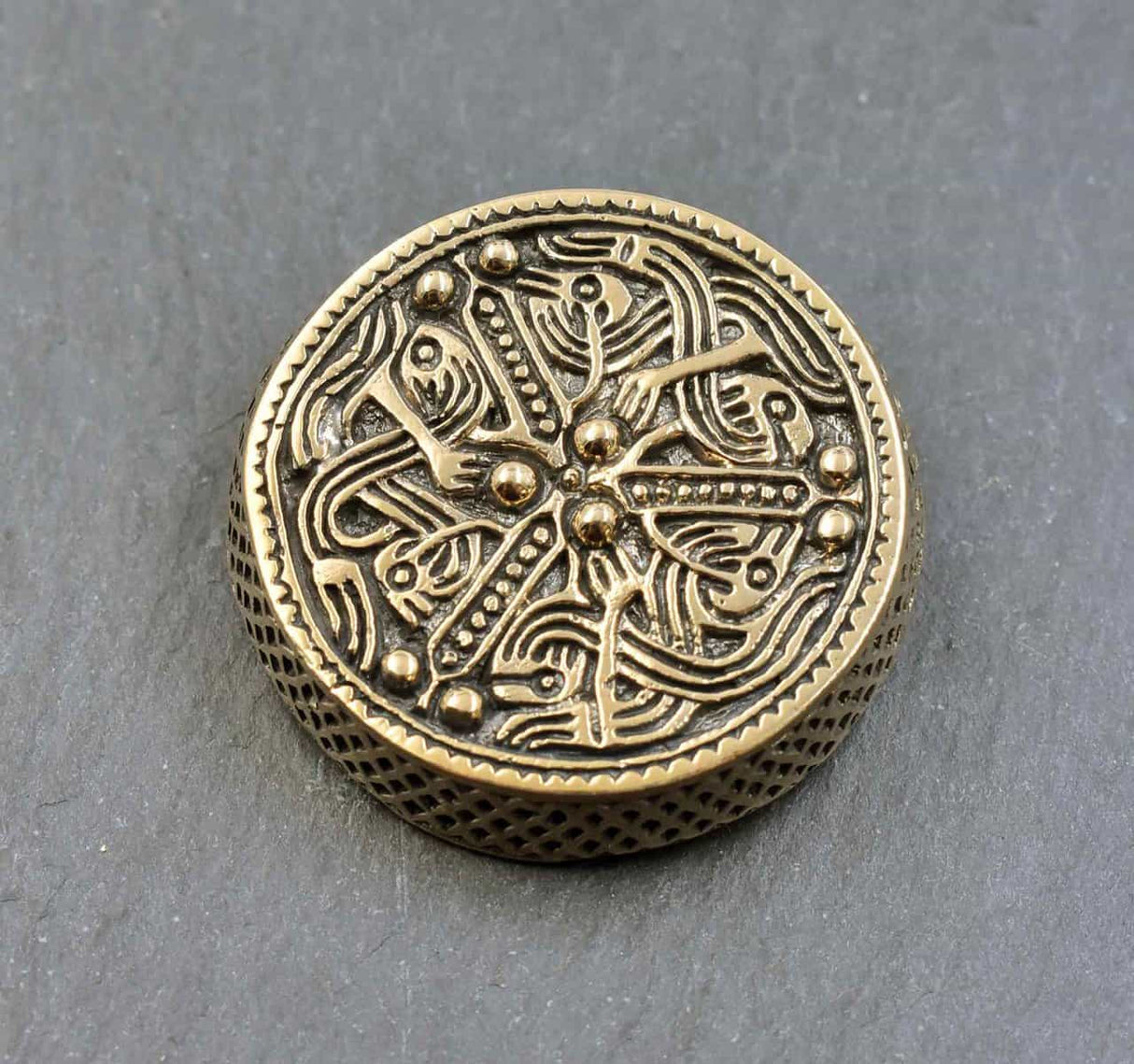 Großartige Dosenfibel von Gotland - Belanas Schatzkiste