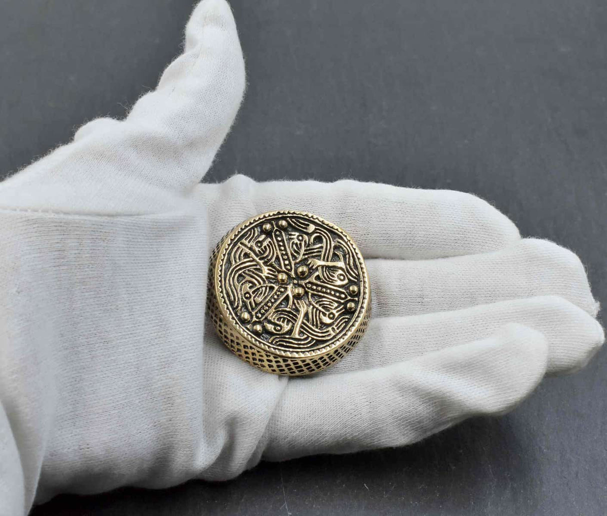 Großartige Dosenfibel von Gotland - Belanas Schatzkiste
