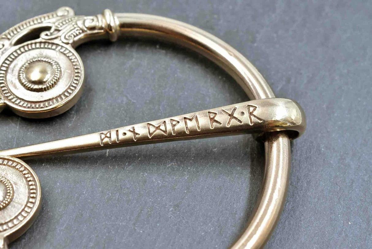 Großartige Wikinger Goldsborough Fibel - Belanas Schatzkiste