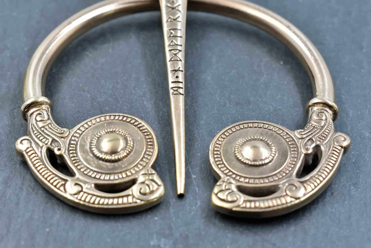 Großartige Wikinger Goldsborough Fibel - Belanas Schatzkiste