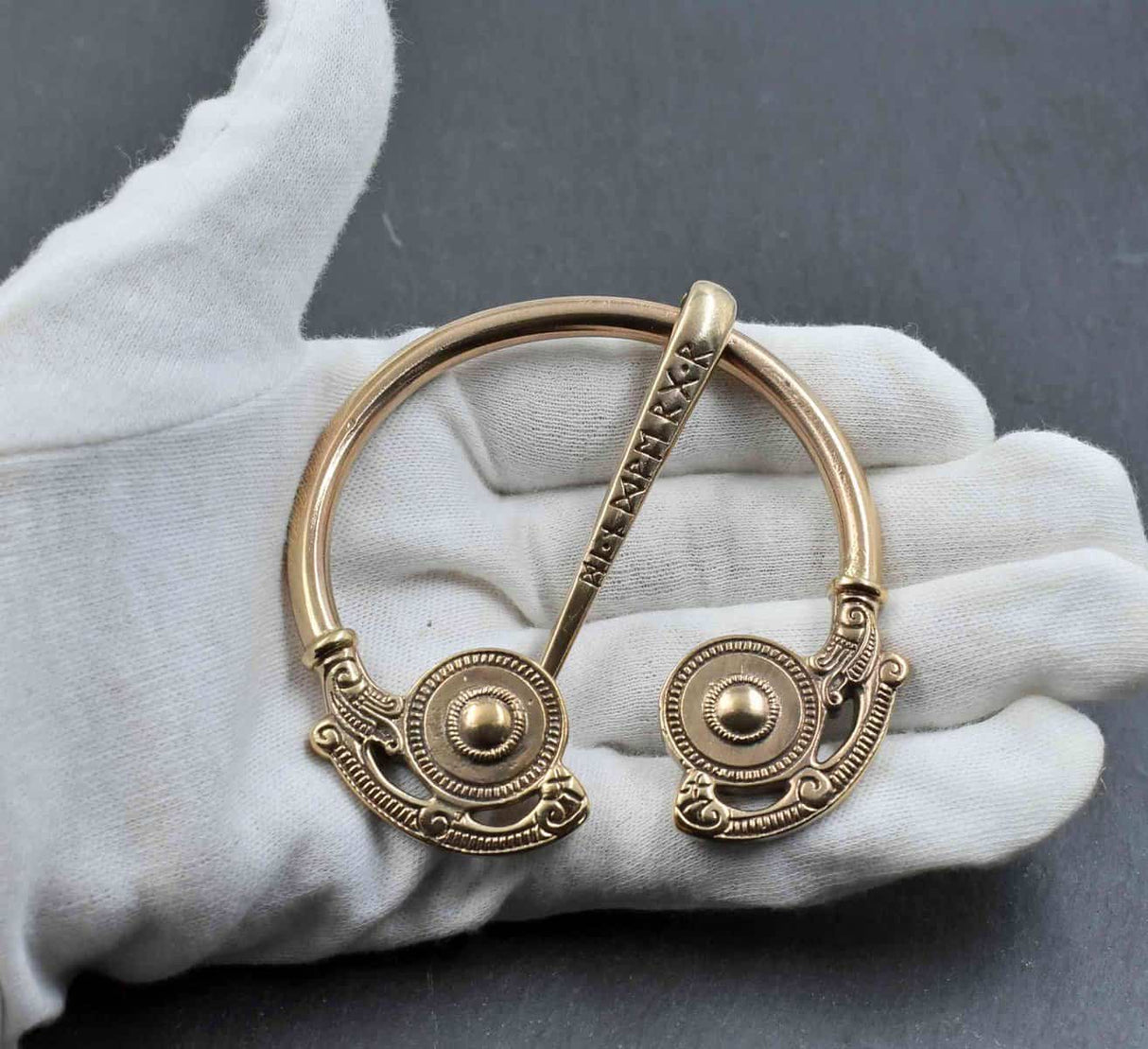 Großartige Wikinger Goldsborough Fibel - Belanas Schatzkiste