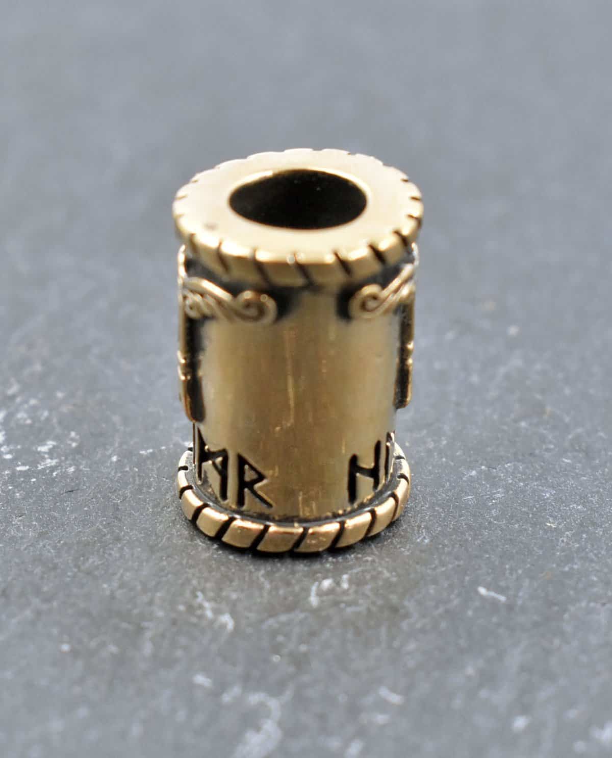 Bartperle Irminsul - Bronze oder Zinn - Belanas Schatzkiste