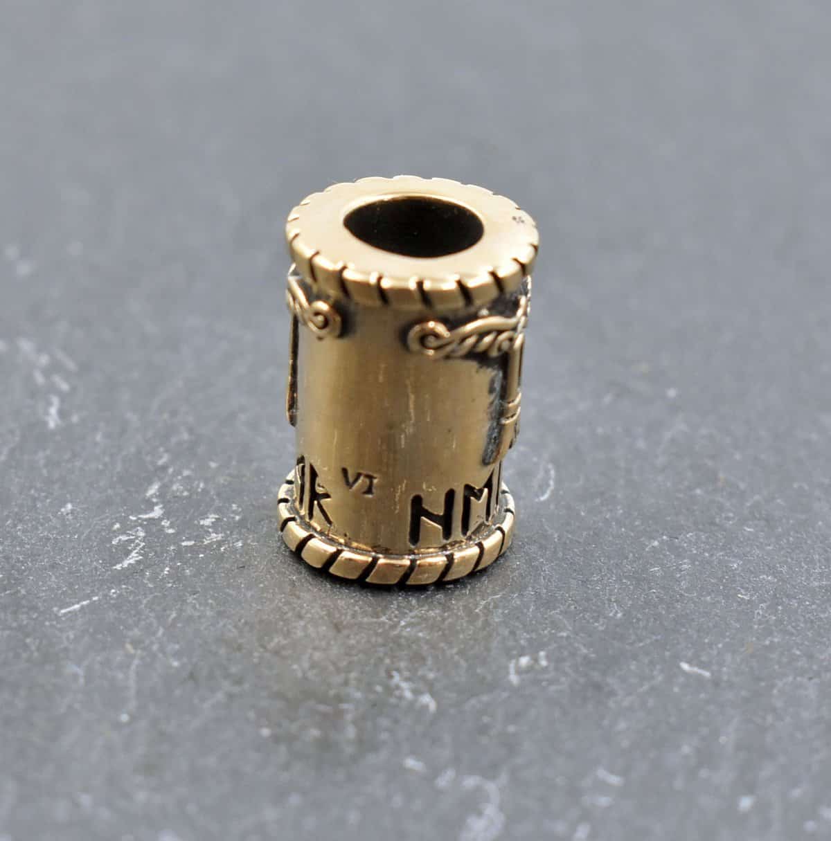 Bartperle Irminsul - Bronze oder Zinn - Belanas Schatzkiste