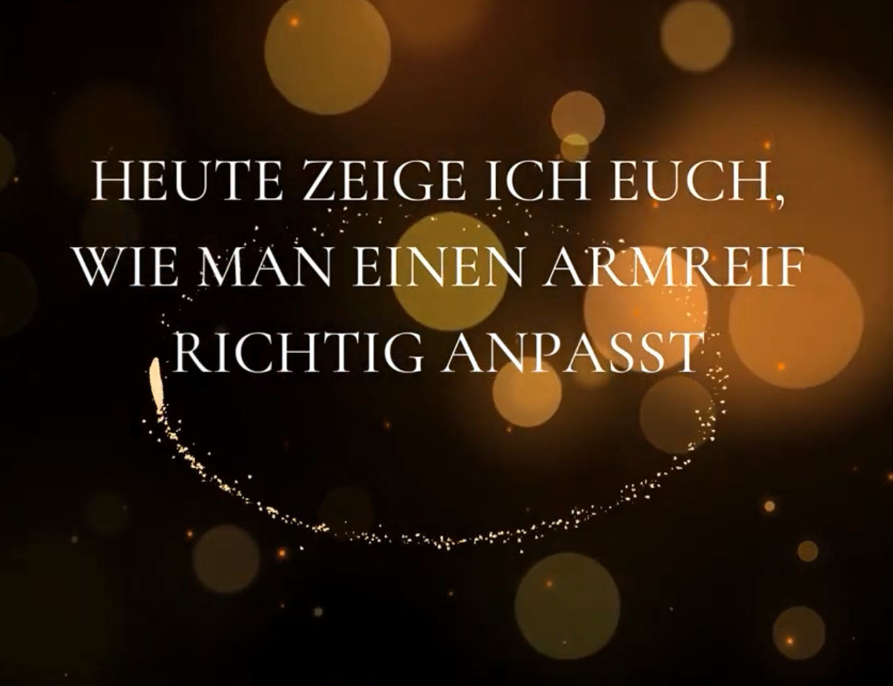 Schritt-für-Schritt-Anleitung zum Anpassen Deines Armreifs