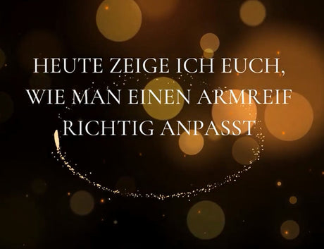 Schritt-für-Schritt-Anleitung zum Anpassen Deines Armreifs