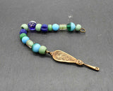 Birka Ohrlöffel mit Glasperlenkette