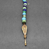 Birka Ohrlöffel mit Glasperlenkette