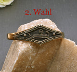 Wikinger Armreif aus Bronze mit Wikingerschiff - 2 Wahl
