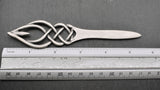 Measurement inch hair pin  Freyja ZAMAK, silver