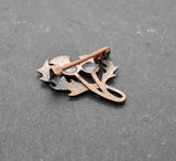 Schottische Schmuckbrosche Distel