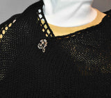 Schottische Schmuckbrosche Distel