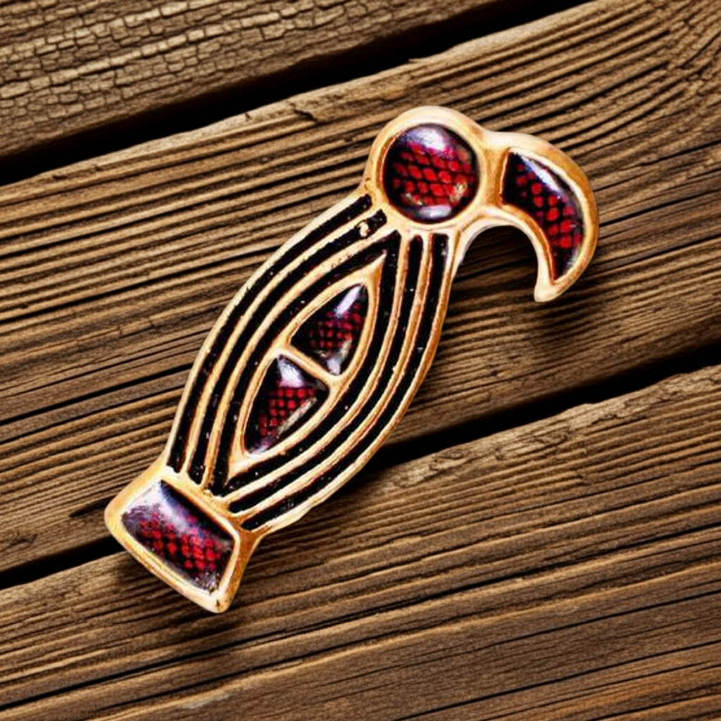 Alemannische Adlerfibel - 6. Jh.