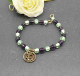 Fibelkette im Wikinger-Stil mit Drachenamulett