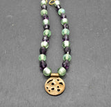 Fibelkette im Wikinger-Stil mit Drachenamulett