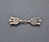 Wikinger Rabenschliesse aus Bronze