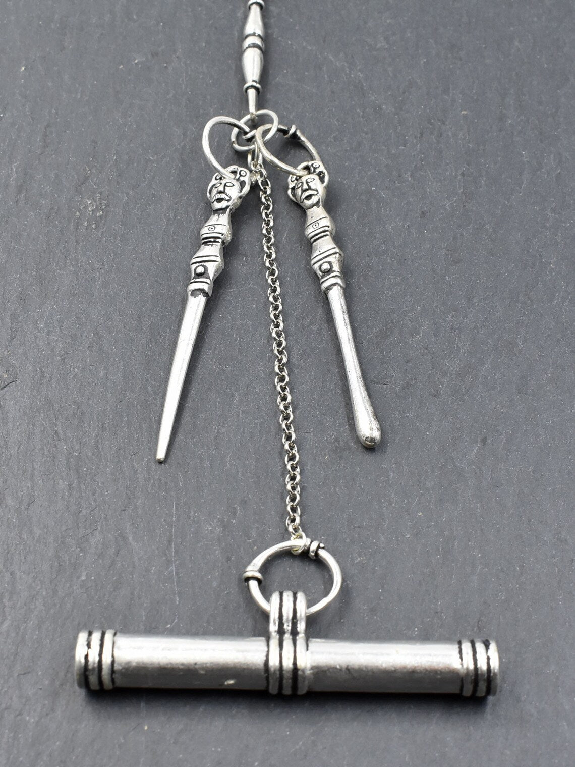 Gotland Hygiene Set aus versilberter Bronze von Belanas Schatzkiste