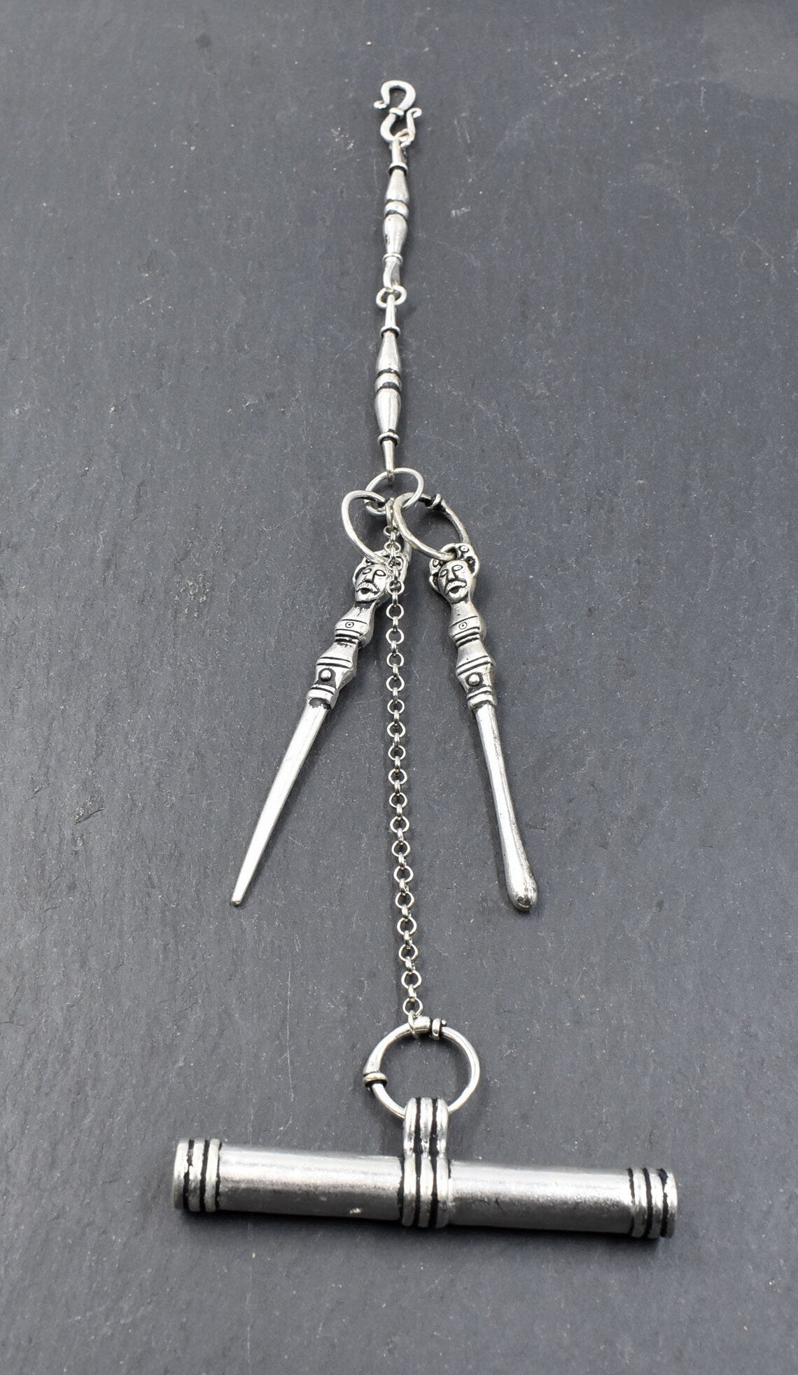 Gotland Hygiene Set aus versilberter Bronze von Belanas Schatzkiste