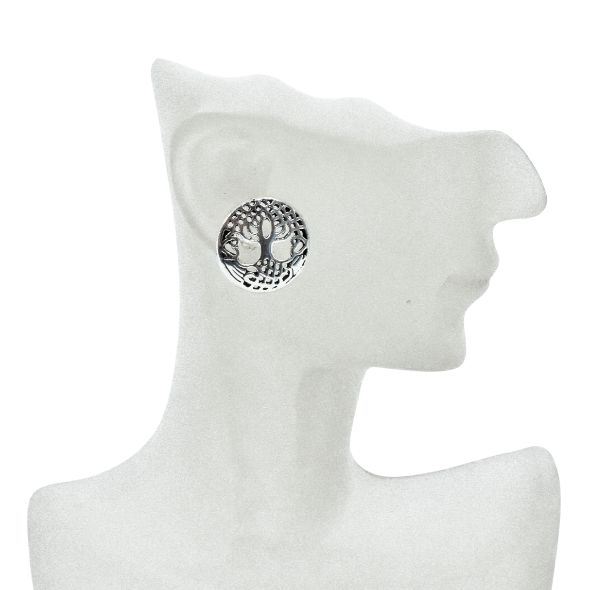 Yggdrasil Ohrstecker aus 925er Sterling Silber