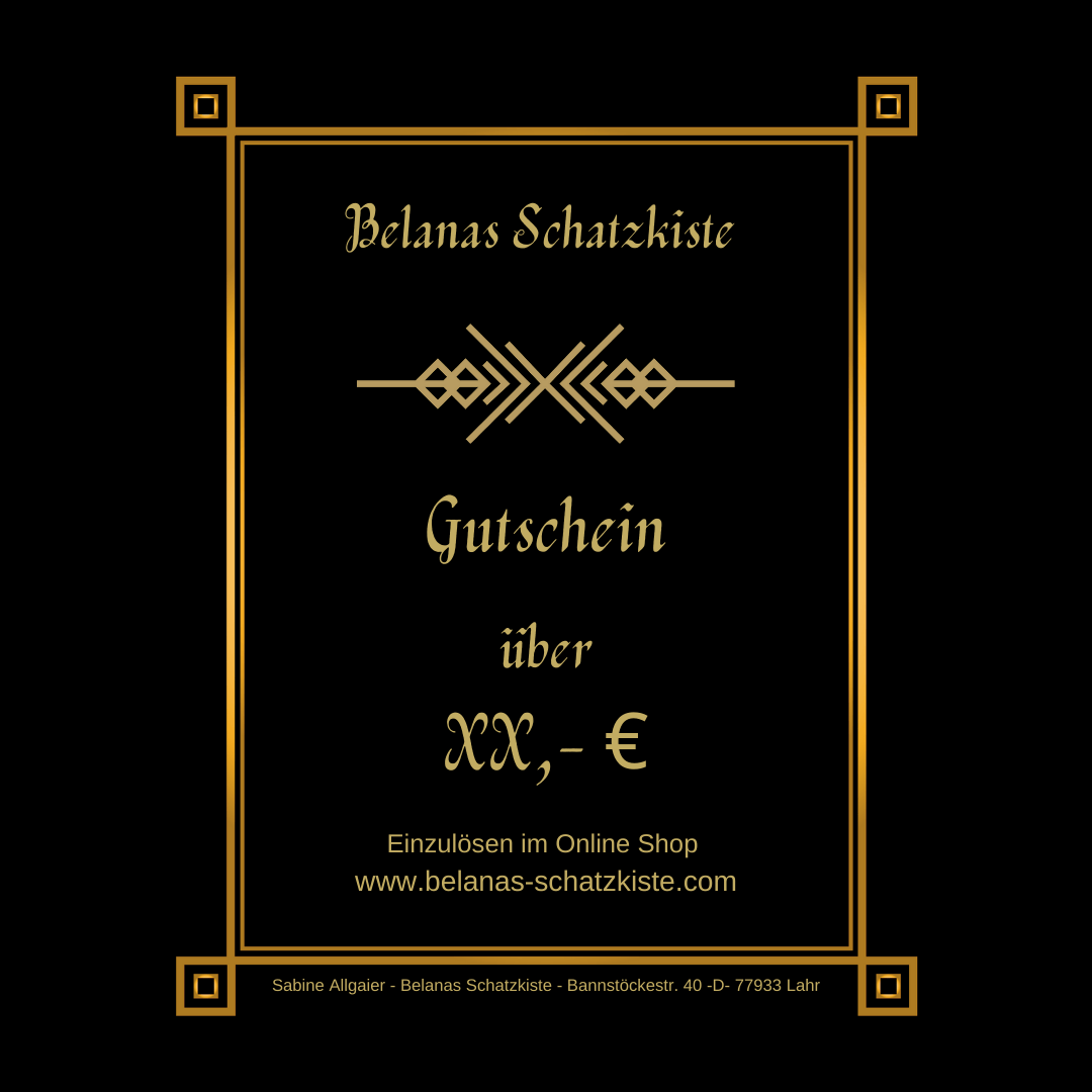 Geschenkgutschein von BELANAS SCHATZKISTE