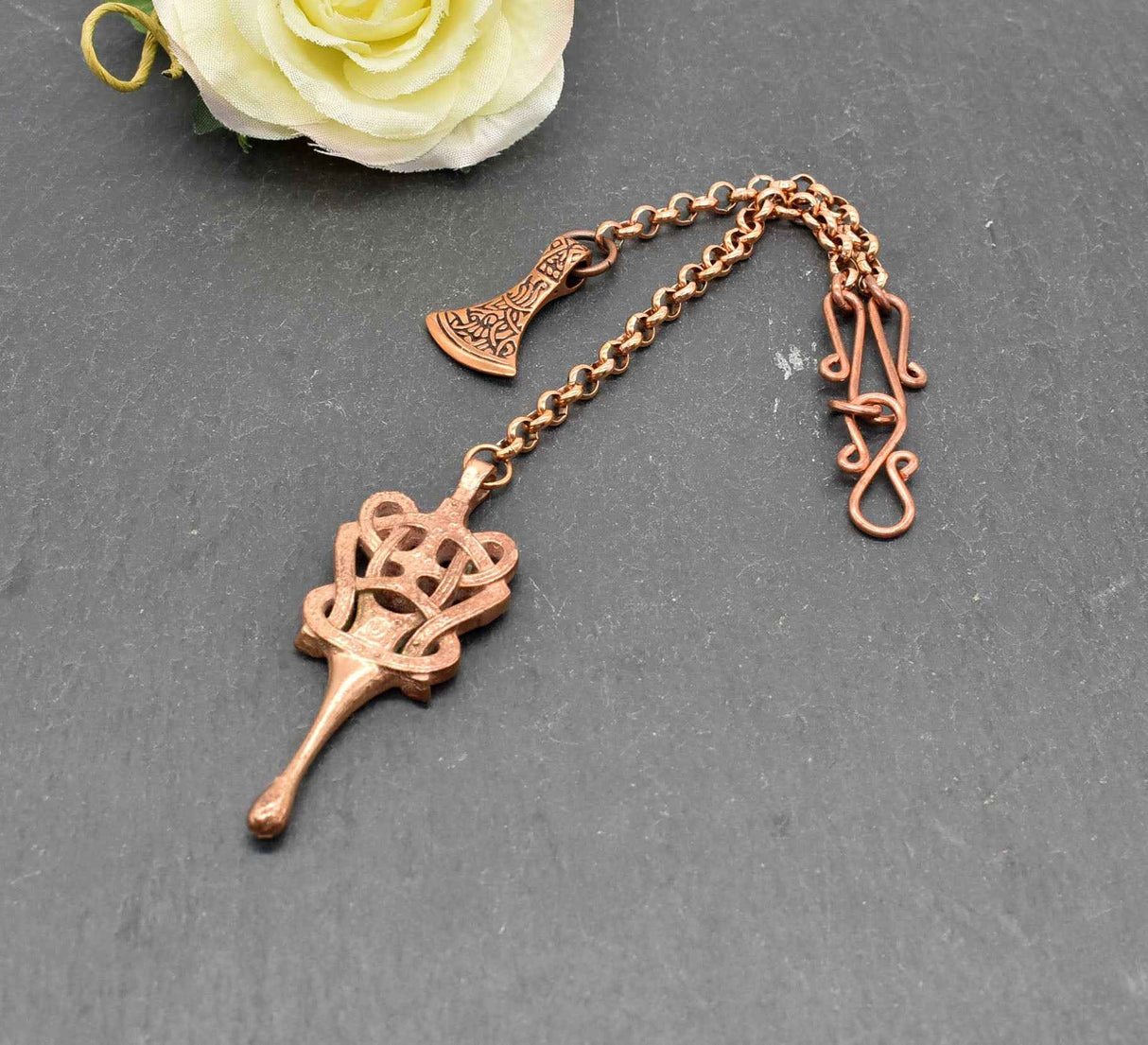 Wikinger Ohrlöffel aus Haithabu – Authentischer Wikingerschmuck aus Bronze