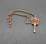 Wikinger Ohrlöffel aus Haithabu – Authentischer Wikingerschmuck aus Bronze