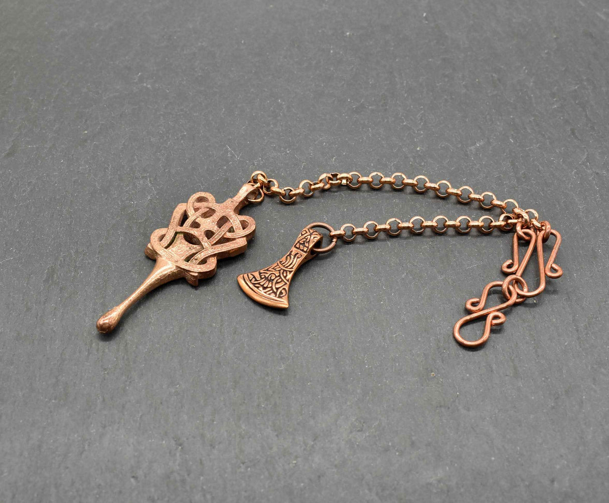 Wikinger Ohrlöffel aus Haithabu – Authentischer Wikingerschmuck aus Bronze