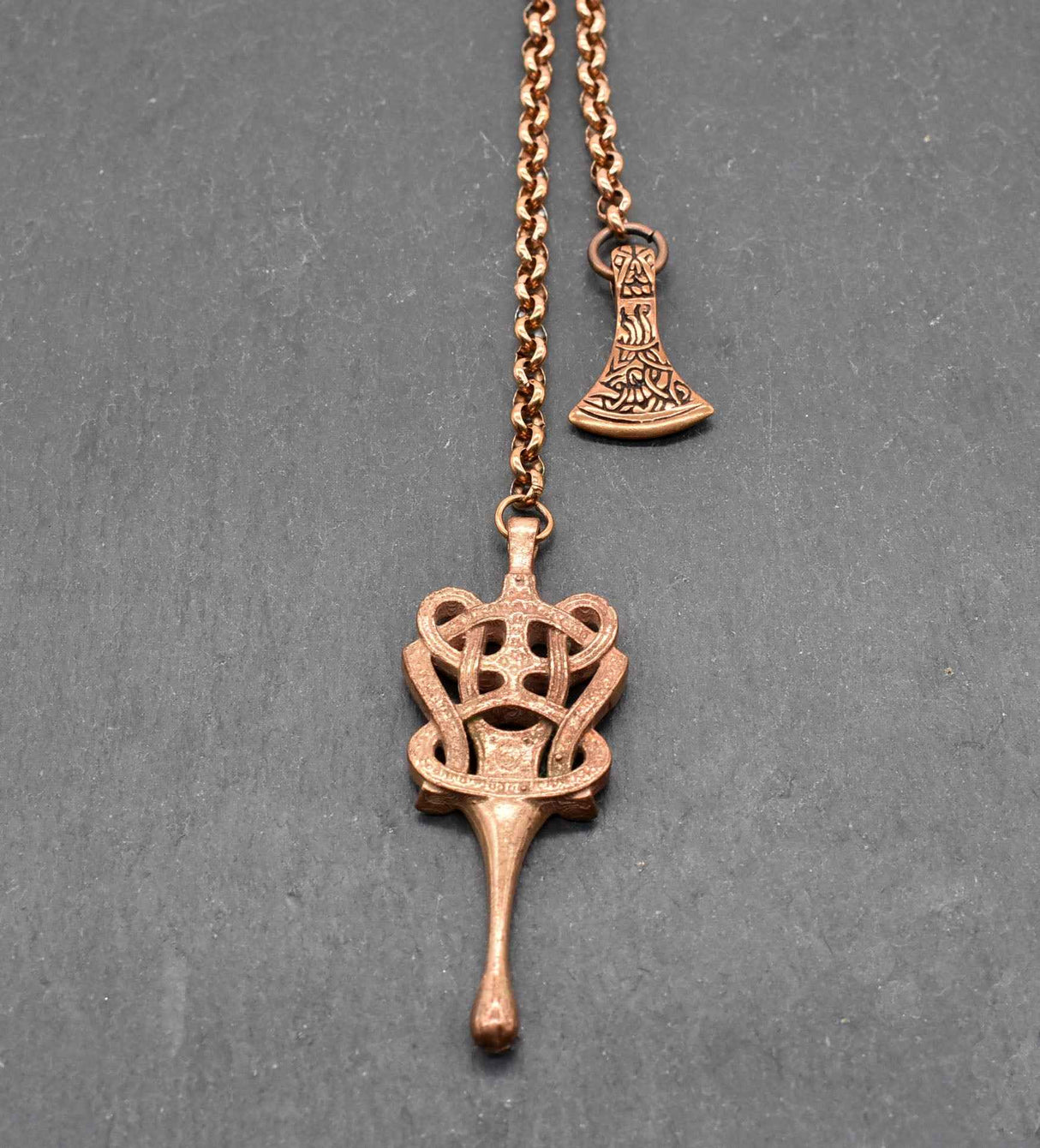 Wikinger Ohrlöffel aus Haithabu – Authentischer Wikingerschmuck aus Bronze