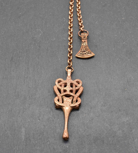 Wikinger Ohrlöffel aus Haithabu – Authentischer Wikingerschmuck aus Bronze