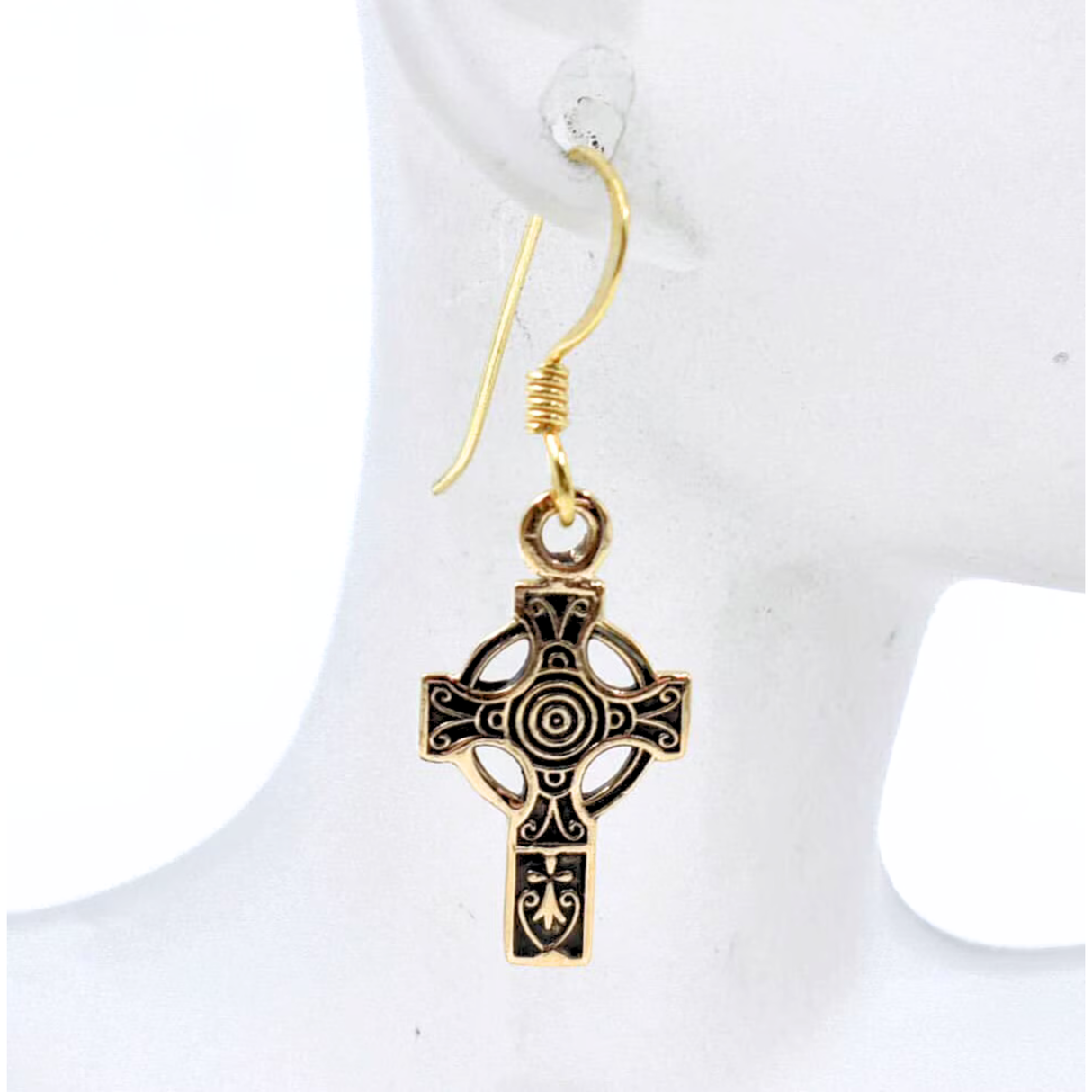 Keltenkreuz Ohrringe - 1 Paar