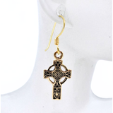 Keltenkreuz Ohrringe - 1 Paar