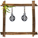 Keltische Knoten Ohrringe - 925er Silber