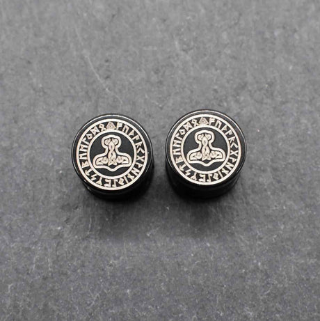 Fake Plugs mit Wikinger & keltischen Motiven