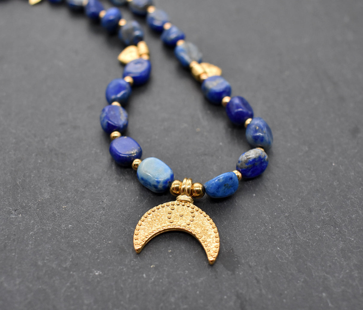 Lapis Lazuli Kette im römischen Stil