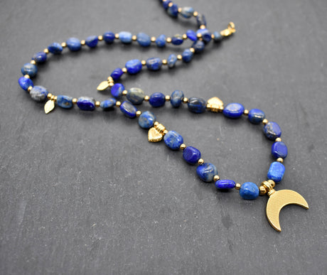 Lapis Lazuli Kette im römischen Stil