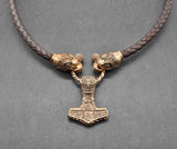 Prächtige Thorshammer Kette