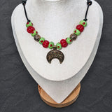 Römische Lunula Halskette VENUS – Historischer Schmuck für Mittelalter &amp; Reenactment