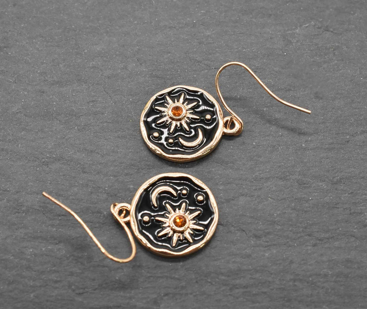 Sonne Mond und Sterne Ohrringe