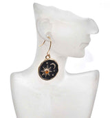 Sonne Mond und Sterne Ohrringe