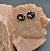 Sonne Mond und Sterne Ohrringe