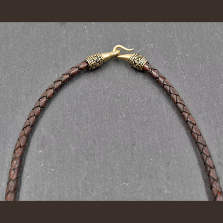 Verschluß der Lunula Lederkette