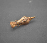 Raben Brosche Munin - Geräte Fibel