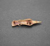 Raben Brosche Munin - Geräte Fibel