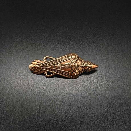 Vogelfibel aus Uppåkra – Vendelzeitliche Brosche aus Bronze