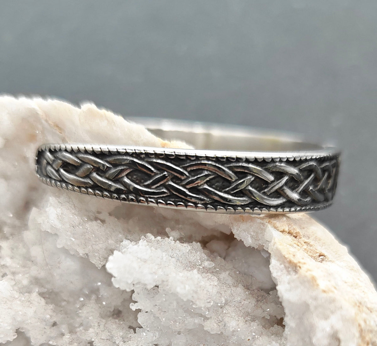 Wikinger Edelstahl-Armband mit Runeninschrift "Hail Odin" und Valknut