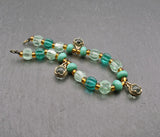 Wikinger Fibelkette mit Kugel-Anhängern aus Bronze von Belanas Schatzkiste