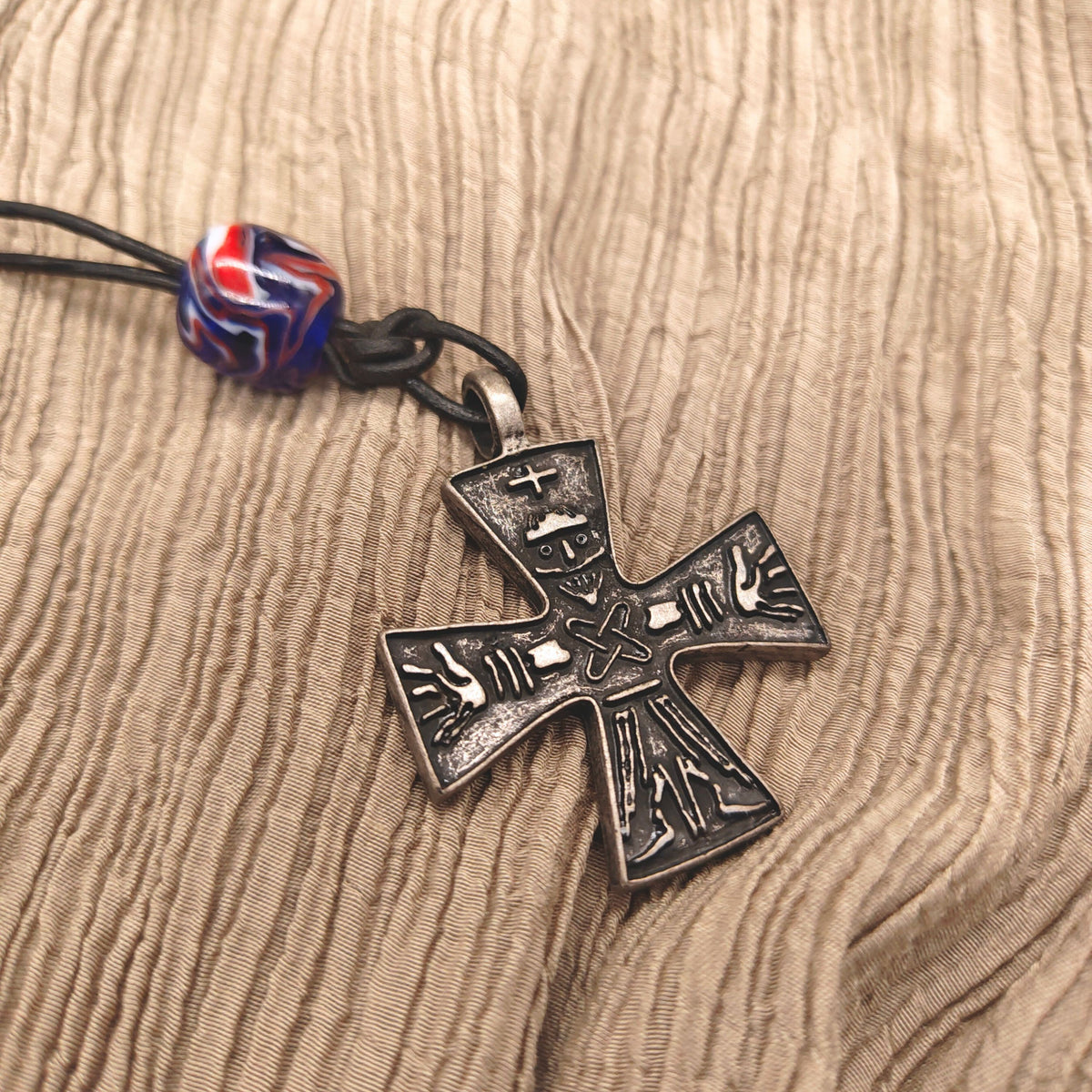 Gotland Kette mit Wikinger Kreuz