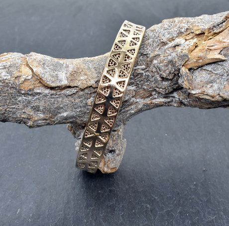 Wikinger Armreif „Gotland“ aus Bronze – Handgefertigte Replik eines historischen Fundstücks